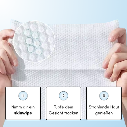 skinwipe - Bio Einweghandtücher
